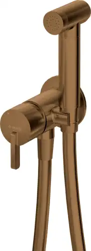 Deante SILIA bateria bidetowa podtynkowa brąz szczotkowany BQS_C34M