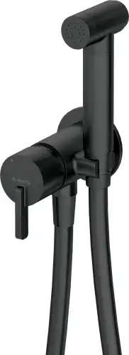 Deante SILIA bateria bidetowa podtynkowa czarny mat/nero BQS_N34M