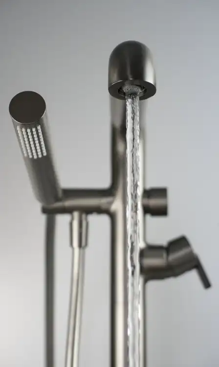 Deante SILIA bateria wannowa wolnostojąca titanium BQS_D17M