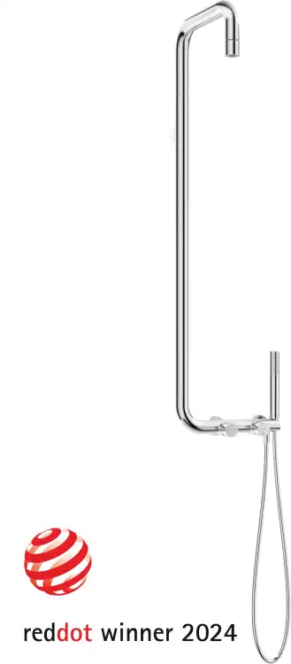 Deante SILIA bateria prysznicowa z deszczownicą chrom NQS_04XM
