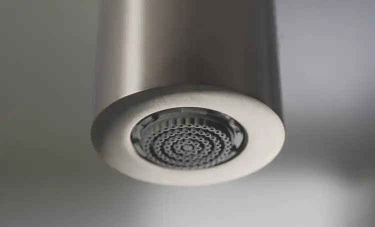 Deante SILIA bateria prysznicowa z deszczownicą stal szczotkowana NQS_F4XM