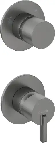 Deante SILIA bateria podtynkowa z przełącznikiem titanium BQS_D44P