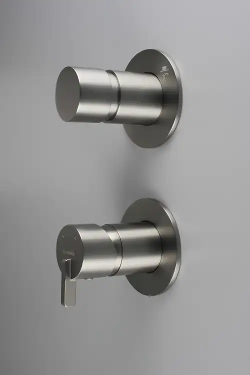 Deante SILIA bateria podtynkowa z przełącznikiem titanium BQS_D44P
