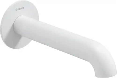 Deante SILIA wylewka wannowa 226 mm biały mat NQS_A81K