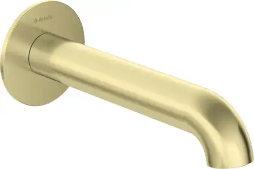 Deante SILIA wylewka wannowa 226 mm złoty szczotkowany NQS_R81K