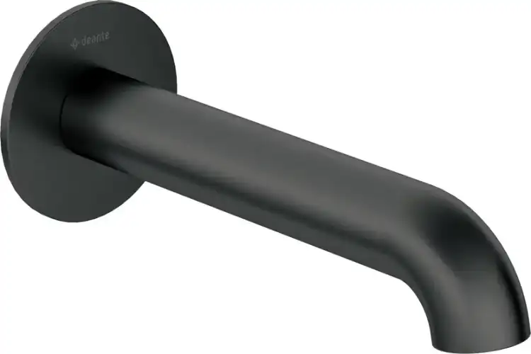 Deante SILIA wylewka wannowa 226 mm czarny mat NQS_N81K