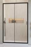 Radaway ALIENTA DWJ drzwi do wnęki 140 czarny mat 10260140-54-01