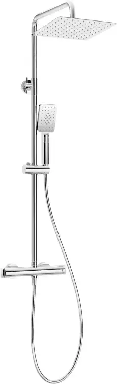 Deante THERM system prysznicowy termostatyczny natynkowy chrom NAC_04HT