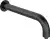 Deante SILIA ramie ścienne deszczownicy 380 mm czarny mat NQS_N41K