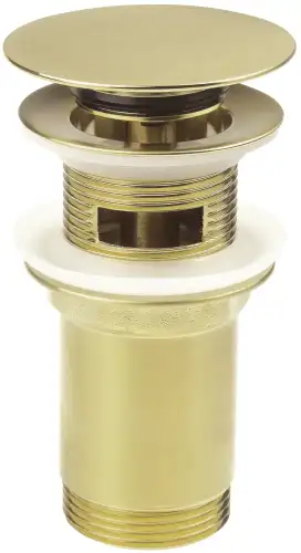 Deante CLIK-CLAK uniwersalny do umywalki złoty szczotkowany NHC_R10U