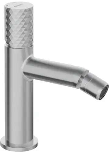 Deante SILIA HEXA bateria bidetowa stal szczotkowana BHS F30M