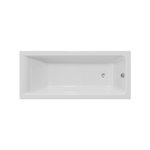 Excellent SAVIA wanna prostokątna 170x75 cm, biały połysk WANL.SAV170.75WH