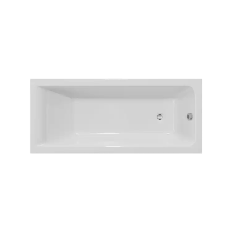 Excellent SAVIA wanna prostokątna 170x75 cm, biały połysk WANL.SAV170.75WH