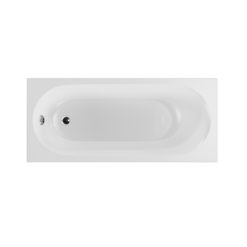 Excellent OCEANA SLIM MONO wanna prostokątna 180x80 cm, biały połysk WAEX.OCM.180.80WHS