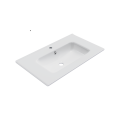 Excellent PIK umywalka meblowa 81x46,5 cm prostokątna z otworem na baterię, biały połysk CEEX.6517.800.WH