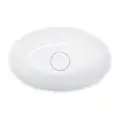 Omnires SHELL M+ 50x32 umywalka nablatowa, biały połysk SHELL500UNBP