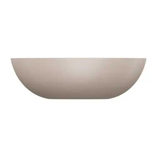Omnires SHELL M+ 50x32 umywalka nablatowa, dune beige mat SHELL500UNDB