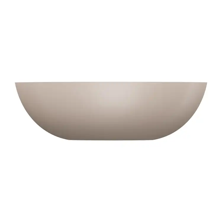 Omnires SHELL M+ 50x32 umywalka nablatowa, dune beige mat SHELL500UNDB