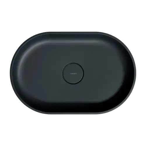 Omnires OVO M+ umywalka 55 x 36 cm ,black lava mat OVOUNBLV