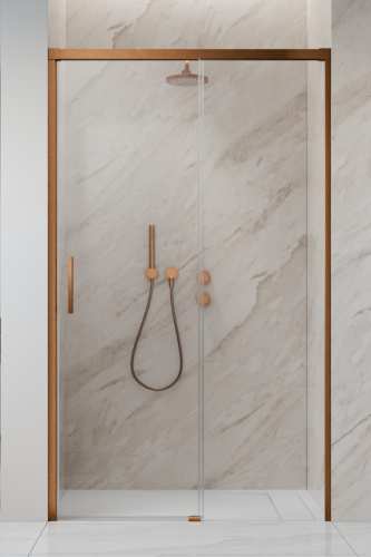 Radaway IDEA DWJ 100 drzwi prawe miedź szczotkowana 387014-93-01R