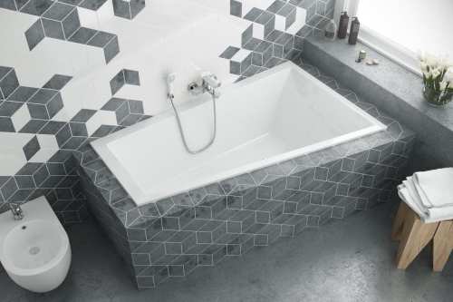 EXCELENT M-SFERA Slim wanna  akrylowa 160/95 Prawa