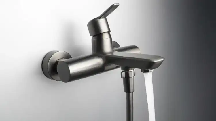 Deante ARNIKA bateria wannowa titanium BQA_D10N
