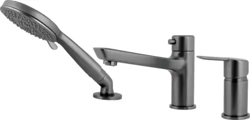 Deante ARNIKA bateria wannowa 3-otw. titanium BQA_D13M