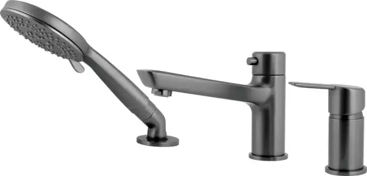 Deante ARNIKA bateria wannowa 3-otw. titanium BQA_D13M