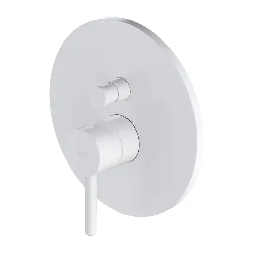 Omnires Y bateria wannowo-prysznicowa podtynkowa biały mat Y1235WM