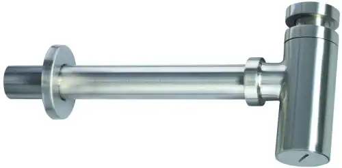 DEANTE Syfon umywalkowy ozdobny stal szczotkowana NHC_F31K