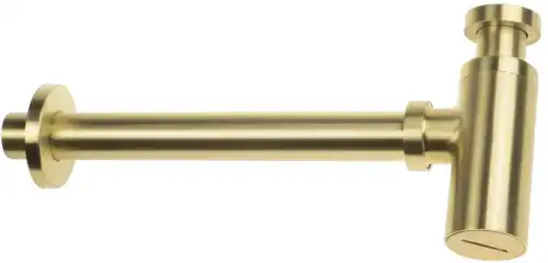 DEANTE Syfon umywalkowy ozdobny złoty szczotkowany NHC_R31K