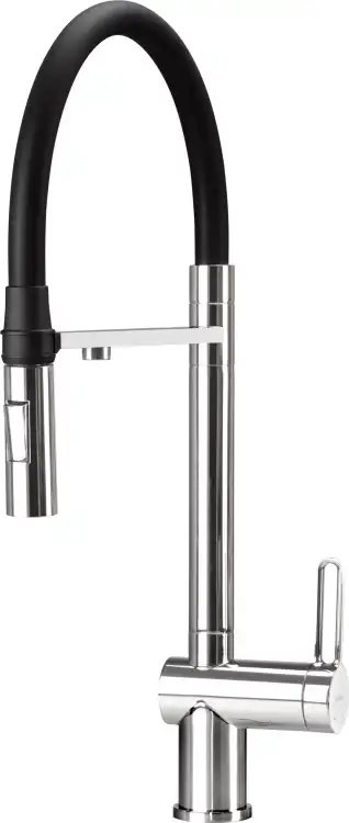 Deante Magnetic Bateria kuchenna z podłączeniem do filtra wody z elastyczną wylewką chrom BRM_075M