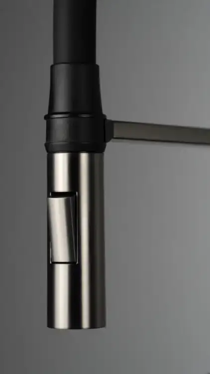 Deante MAGNETIC bateria kuchenna elastyczną wylewką titanium BRM_D72M