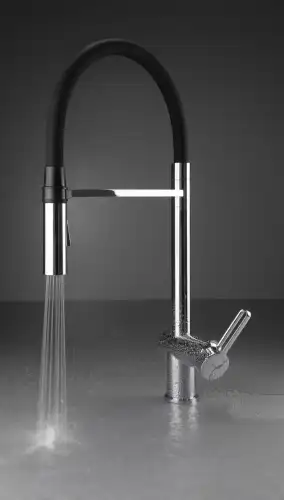 Deante MAGNETIC bateria kuchenna elastyczną wylewką chrom BRM_072M
