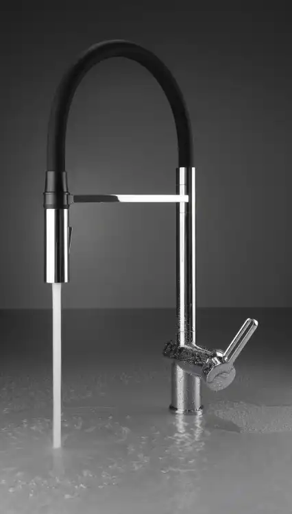 Deante MAGNETIC bateria kuchenna elastyczną wylewką chrom BRM_072M