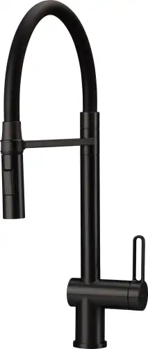 Deante MAGNETIC bateria kuchenna elastyczną wylewką czarny mat/nero BRM_N72M