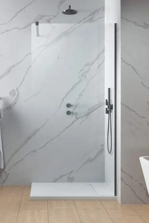 Radaway MODO NEW II walk-in  grafit szczotkowany