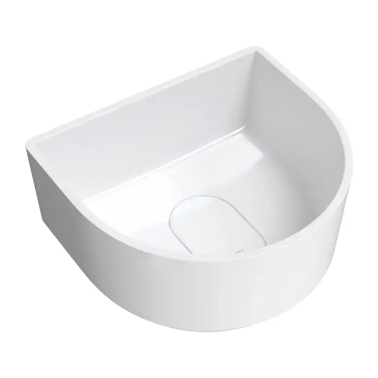 Omnires CADENCE M+ umywalka 42 x 37 cm , biały połysk CADENCE420BP