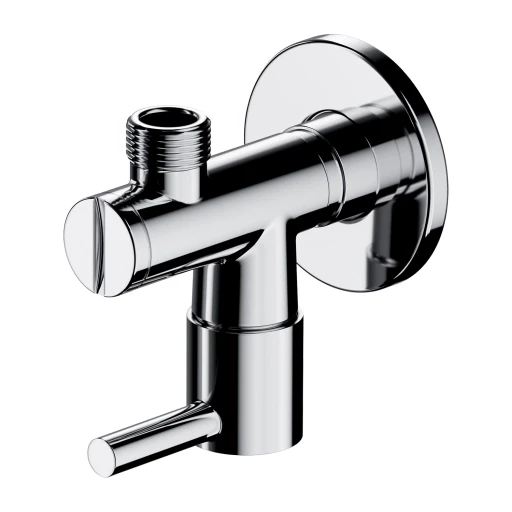 Omnires ZAWÓR KĄTOWY 1/2 x 3/8 chrom 8857CR