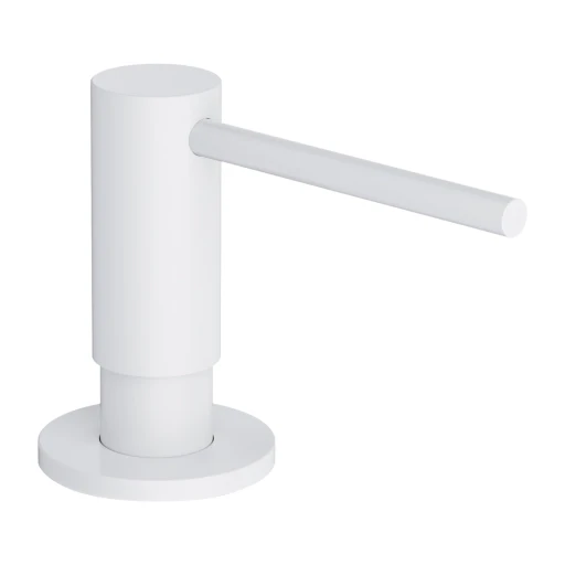 Omnires MODERN PROJECT dozownik mydła w płynie biały mat MP60723WM