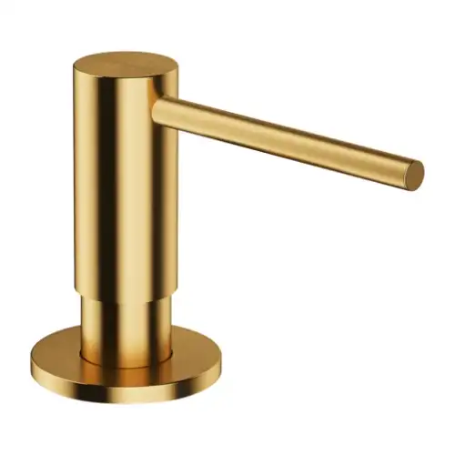 Omnires MODERN PROJECT dozownik mydła w płynie złoty szczotkowany MP60723GLB