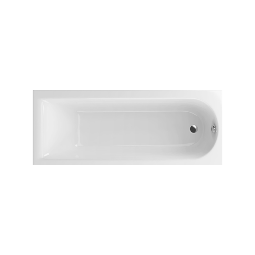 Excellent AURUM SLIM wanna prostokątna 180x80 cm, biały połysk WAEX.AUR18WHS