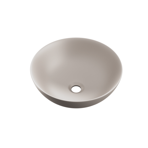 Excellent LUQA umywalka nablatowa fi40 cm cappucino mat CEAC.6401.400.CAM