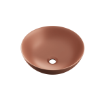 Excellent LUQA umywalka nablatowa fi40 cm terracotta mat CEAC.6401.400.TEM