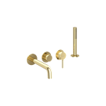 Excellent DELTA Pi bateria wannowa 4- otworowa podtynkowa złoty połysk AREX.1244.K.05GL