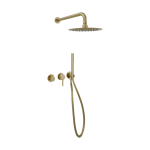 Excellent Pi zestaw prysznicowy podtynkowy 2- funkcje złoty szczotkowany AREX.1244.K.03GB