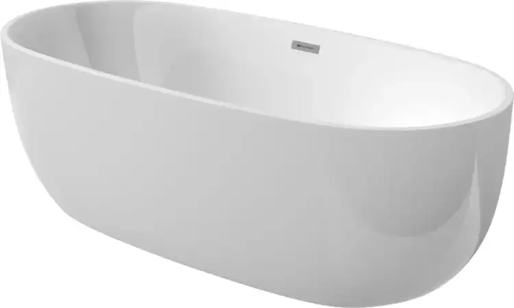 Deante ALPINA wanna wolnostojąca 160x75 biały połysk KDU_016W