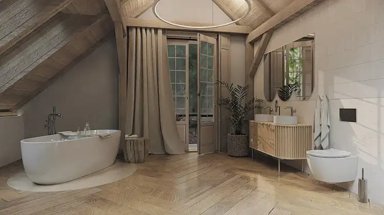 Deante ALPINA wanna wolnostojąca 160x75 biały połysk KDU_016W