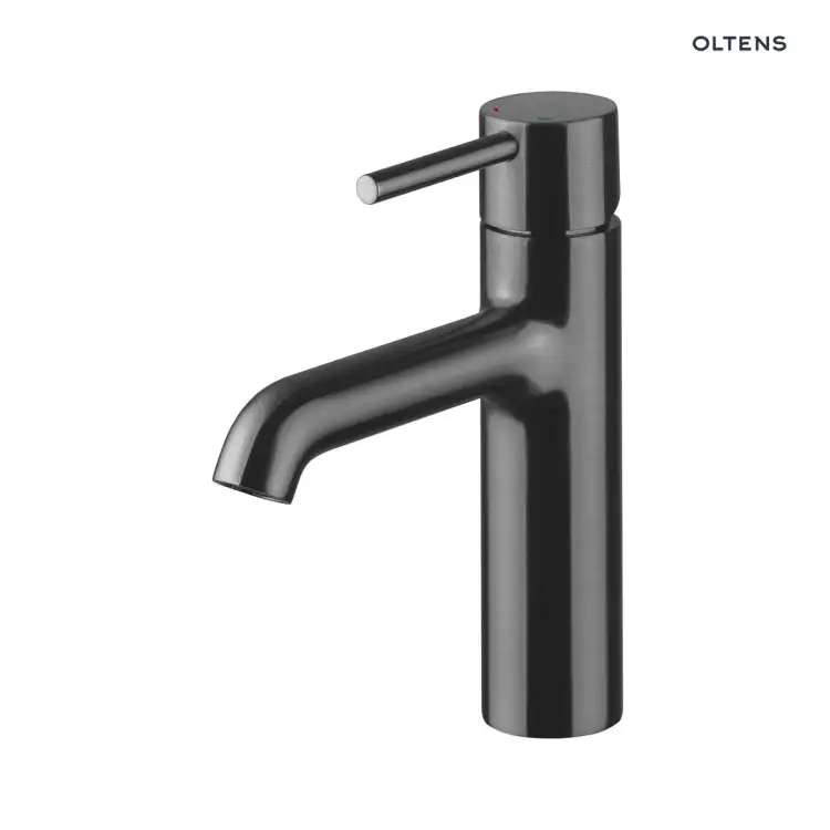 Oltens MOLLE SLIM bateria umywalkowa grafit szczotkowany 32203400