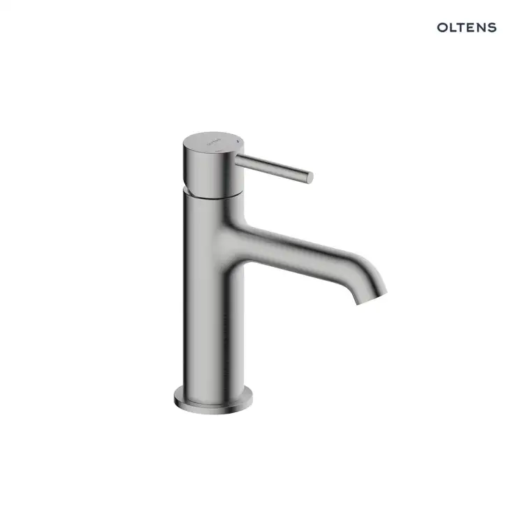 Oltens MOLLE SLIM bateria umywalkowa nikiel szczotkowany 32203910